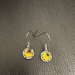 Elegant Crystal Drop Earrings